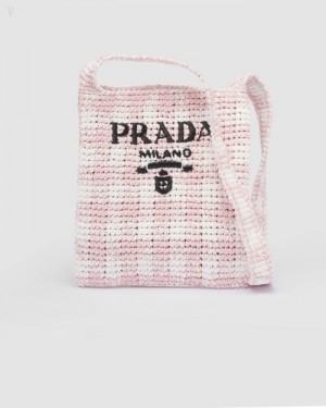 Prada Crochet Bag Rosas | ALHY6664