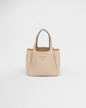 Prada Cuero Mini Bag Marrom | FNVU3742