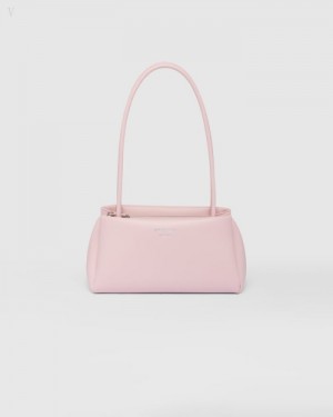 Prada Cuero Mini-bag Rosas | VKZV9635