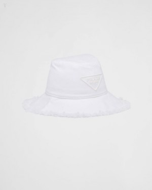 Prada Drill Hat Blancos | IQVP2918