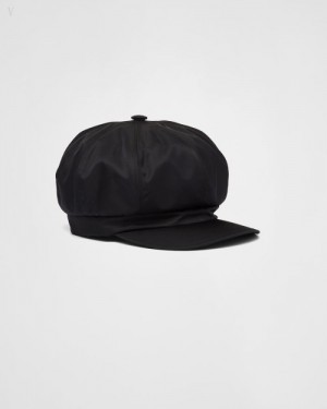 Prada Re-nylon Hat Negros | PNQW8860