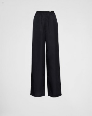 Prada Re-nylon Pants Negros | COFO9009