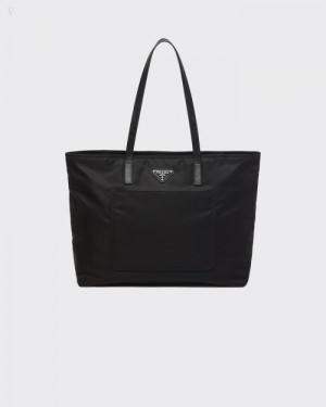 Prada Re-nylon Tote Bag Negros | RXIX8166
