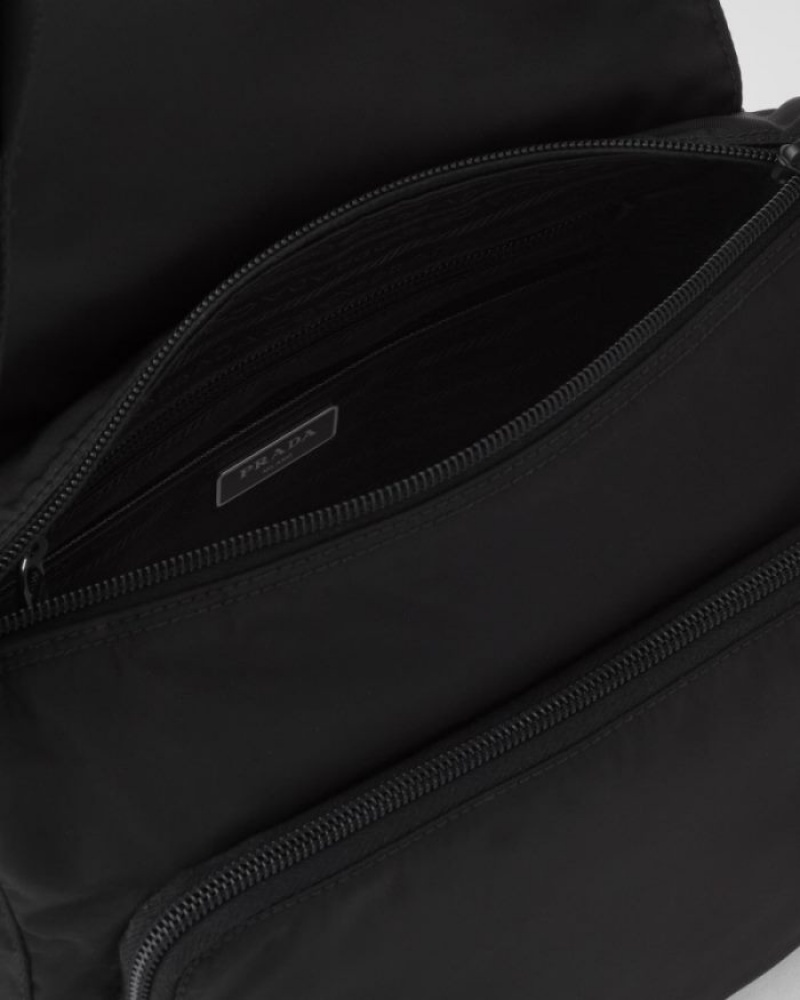 Prada Re-nylon Shoulder Bag Negros | BWDO7351
