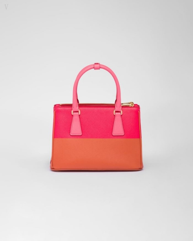 Prada Small Galleria Saffiano Special Edition Bag Cobra | EYHN8286